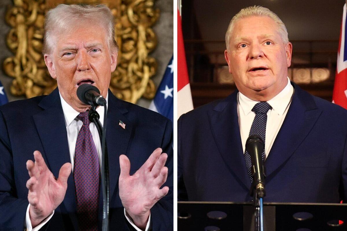 Doug Ford pitches energy alliance to avert Trump trade war