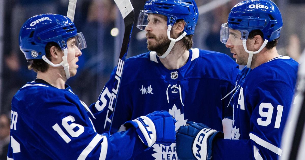 The natural: John Tavares closes out Leafs’ win over Sabres with three ...