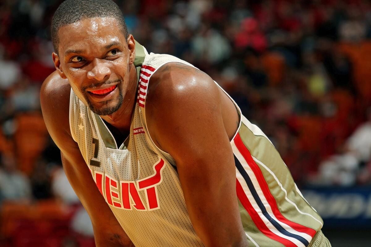 Chris bosh raptors jersey clearance retired