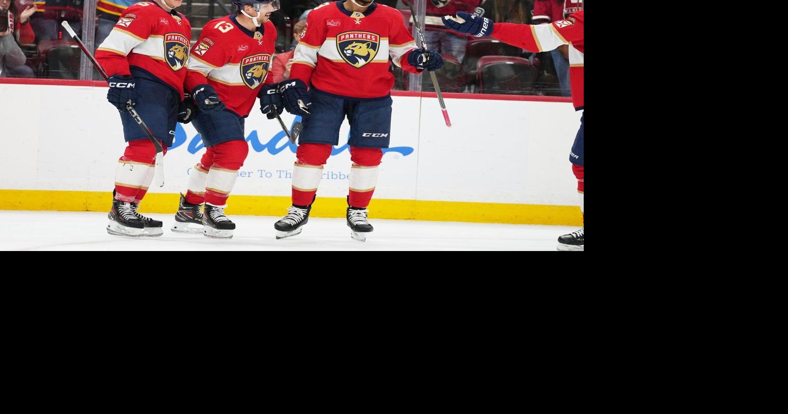 The ‘6-7’ craze has found the Florida Panthers. They celebrated it with a 7-6 win
