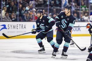 Stephenson scores in 7th round of shootout to give Kraken 3-2 win over Blues