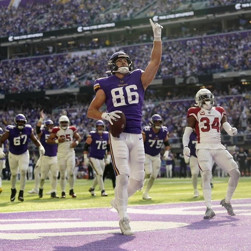 Vikings hold off Cardinals 34-26 for 5th straight win, improve to 6-1