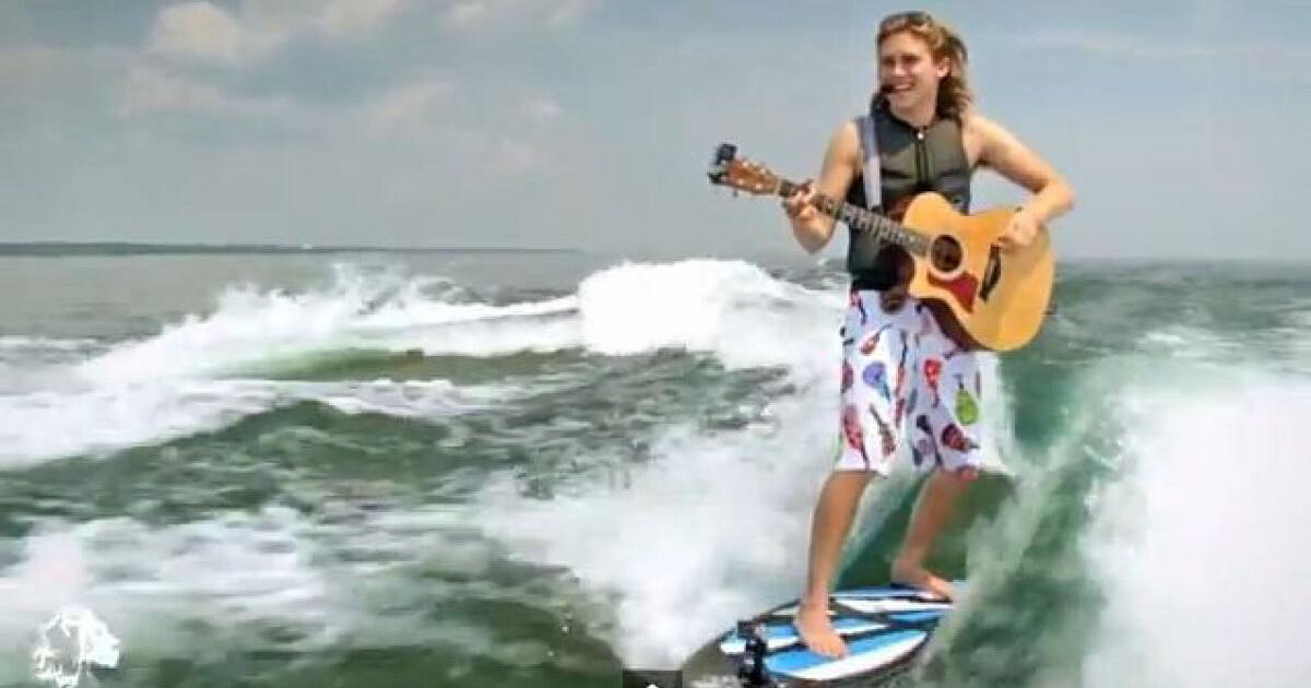 Surf Singer Does this wake-surfing singer have what it takes to go viral?