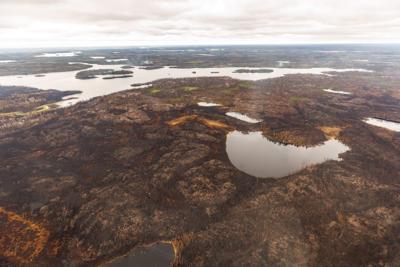 Power out in northwestern Manitoba town due to wildfire that also destroyed one home