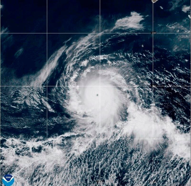 Hurricane Kristy Strengthens Into A Category 5 Storm In The Pacific Ocean