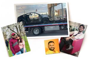 Their loved ones died in this fiery Tesla crash. Door failure made it a ‘death trap,’ they say