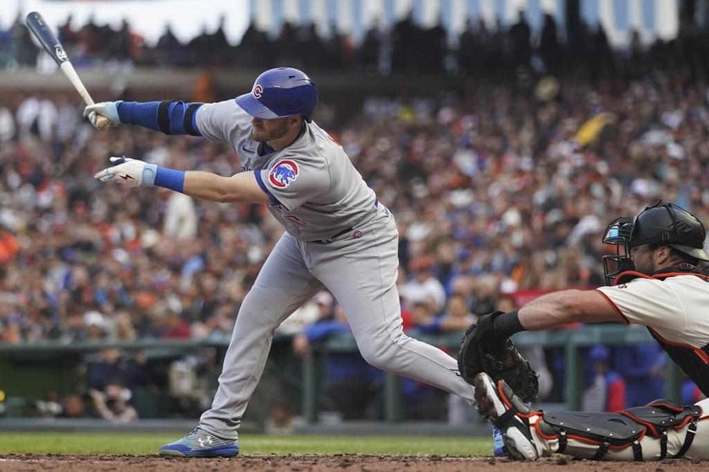 González, Bart hit back-to-back HRs, Giants outlast Cubs 5-4