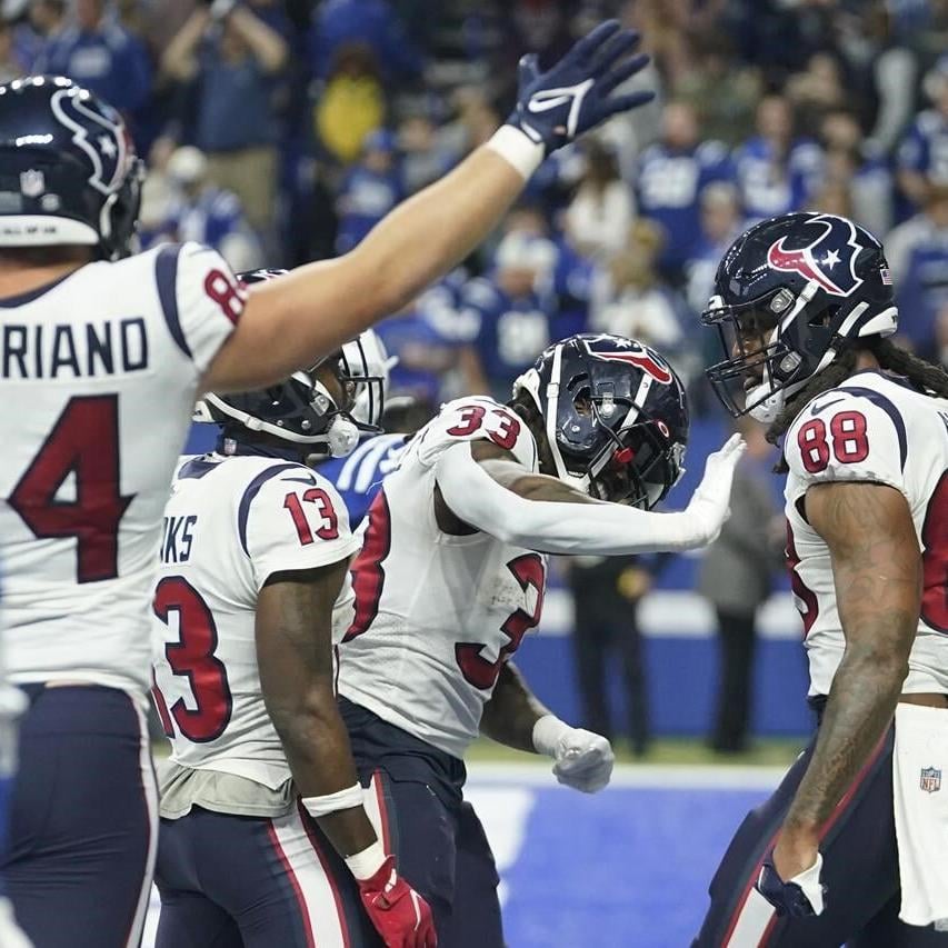 Texans rally for 32-31 win at Indy but lose top draft pick