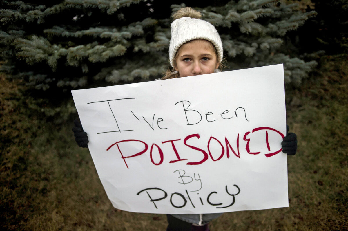 Michigan city lead-poisoned by water government said was safe