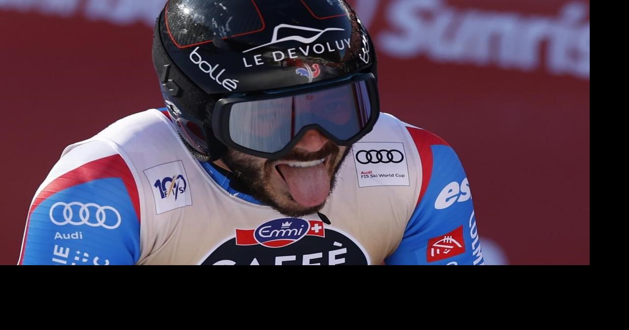 Marco Odermatt edges Cyprien Sarrazin in World Cup downhill marred by