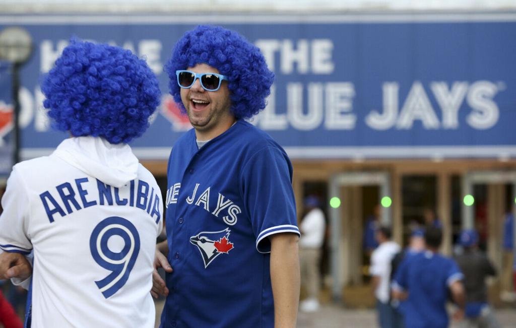 Fans stake out at Birds Nest to cheers on Jays