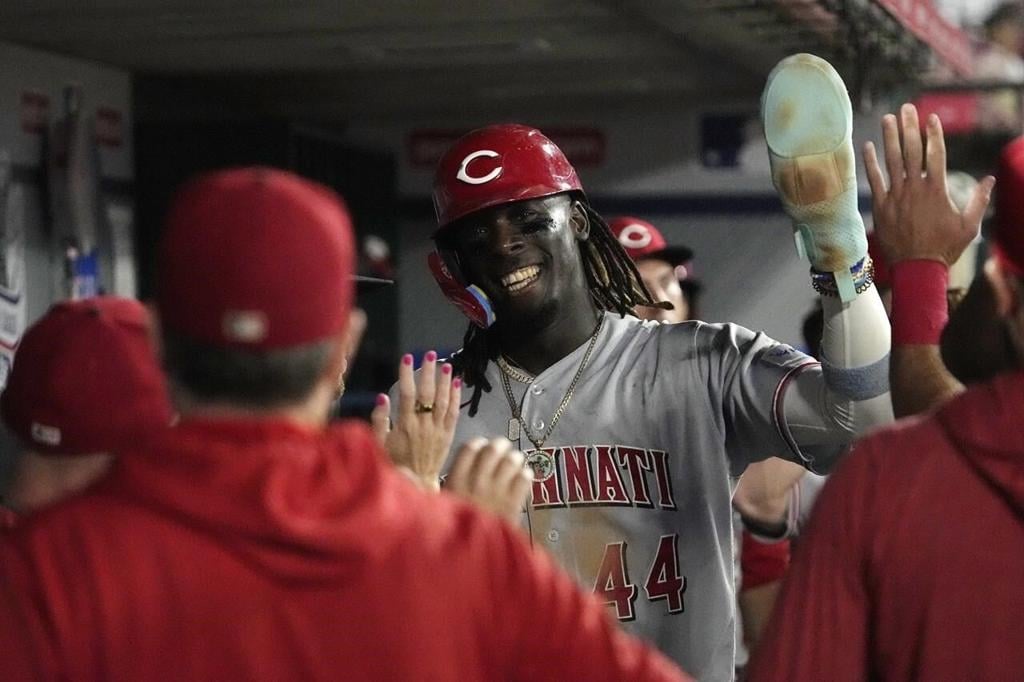 Reds beat Angels 7-3