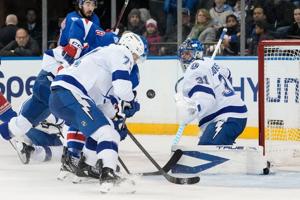 NHL scores: Hagel scores twice as Lightning beat Rangers and extend winning streak to 7 games
