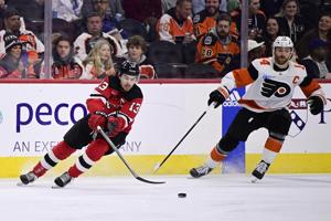 Samuel Ersson blanks Devils to keep Flyers' slim playoff hopes alive in 1-0 win
