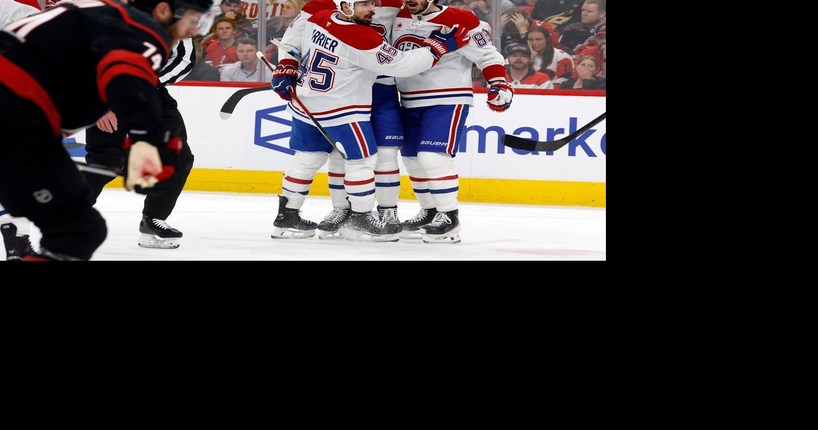 Canadiens pounce on Hurricanes early in 6-2 win to open Eastern Conference Final