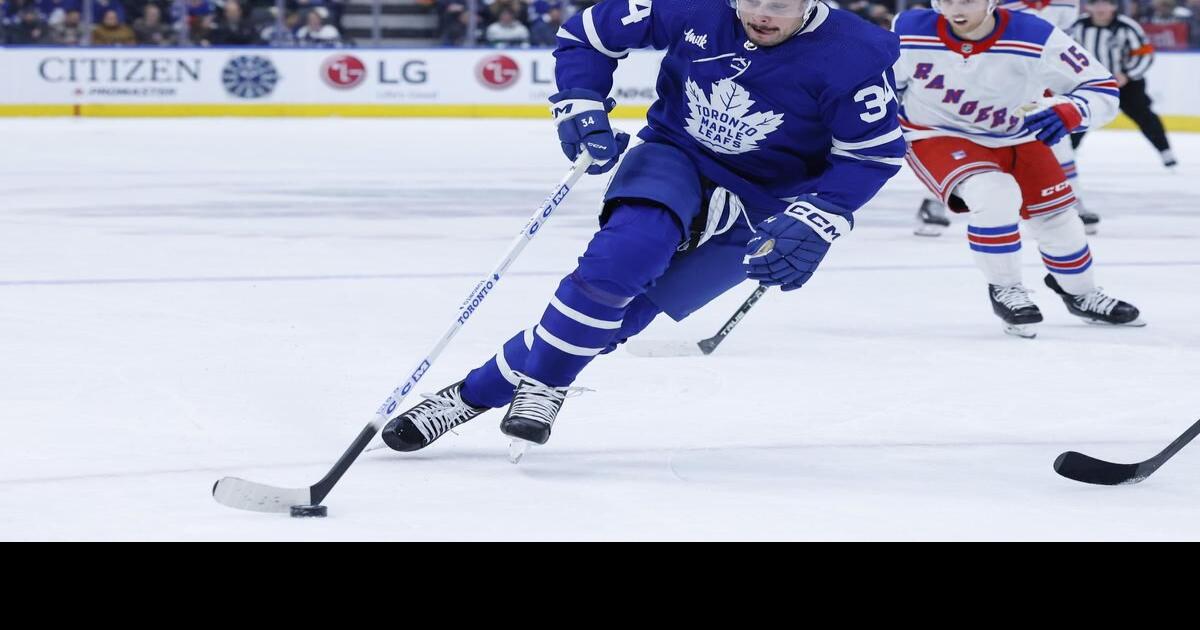 Leafs star Auston Matthews out three weeks with knee sprain