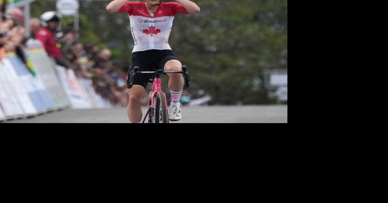 Canadian rider Magdeleine Vallieres extends contract with EF Education-Oatly team