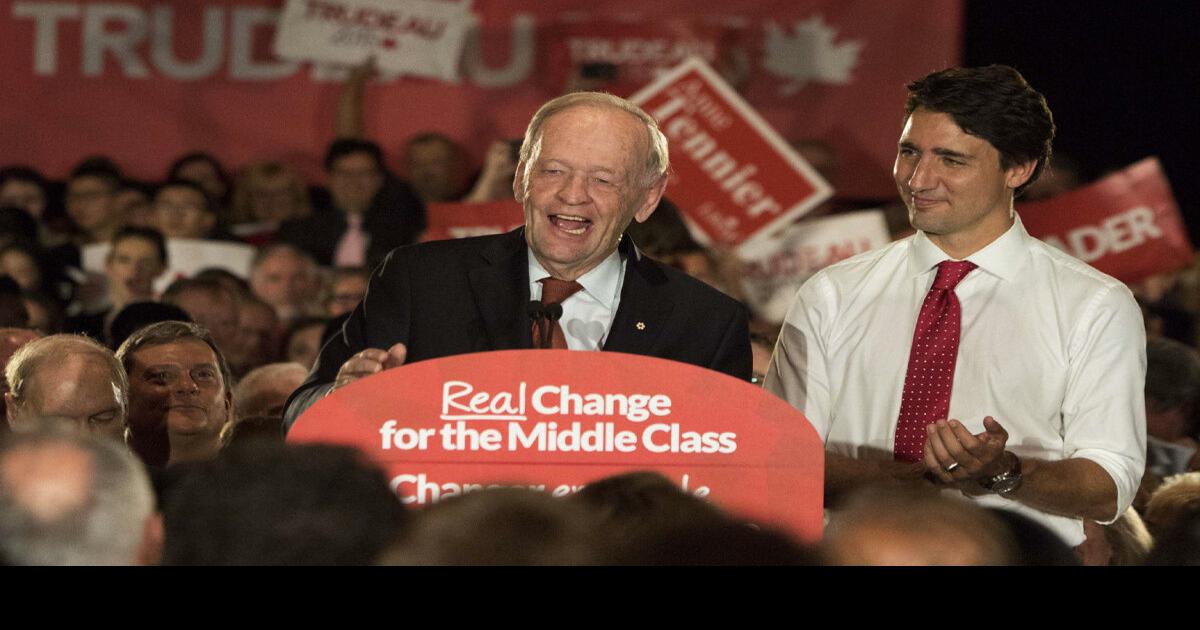 Jean Chretien steals spotlight at Liberal rally for Justin Trudeau