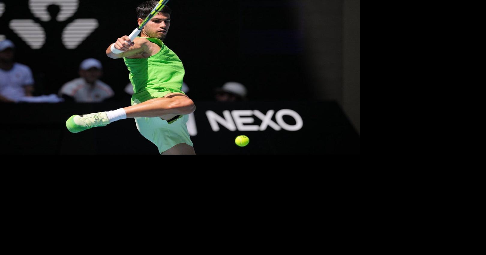 Serving it up, Carlos Alcaraz advances to the Australian Open quarterfinals