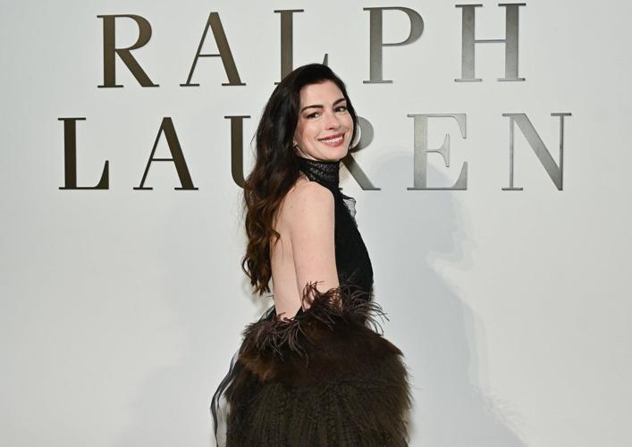 Ralph Lauren's fall 2026 collection a mix of romantic adventure with metallic flair
