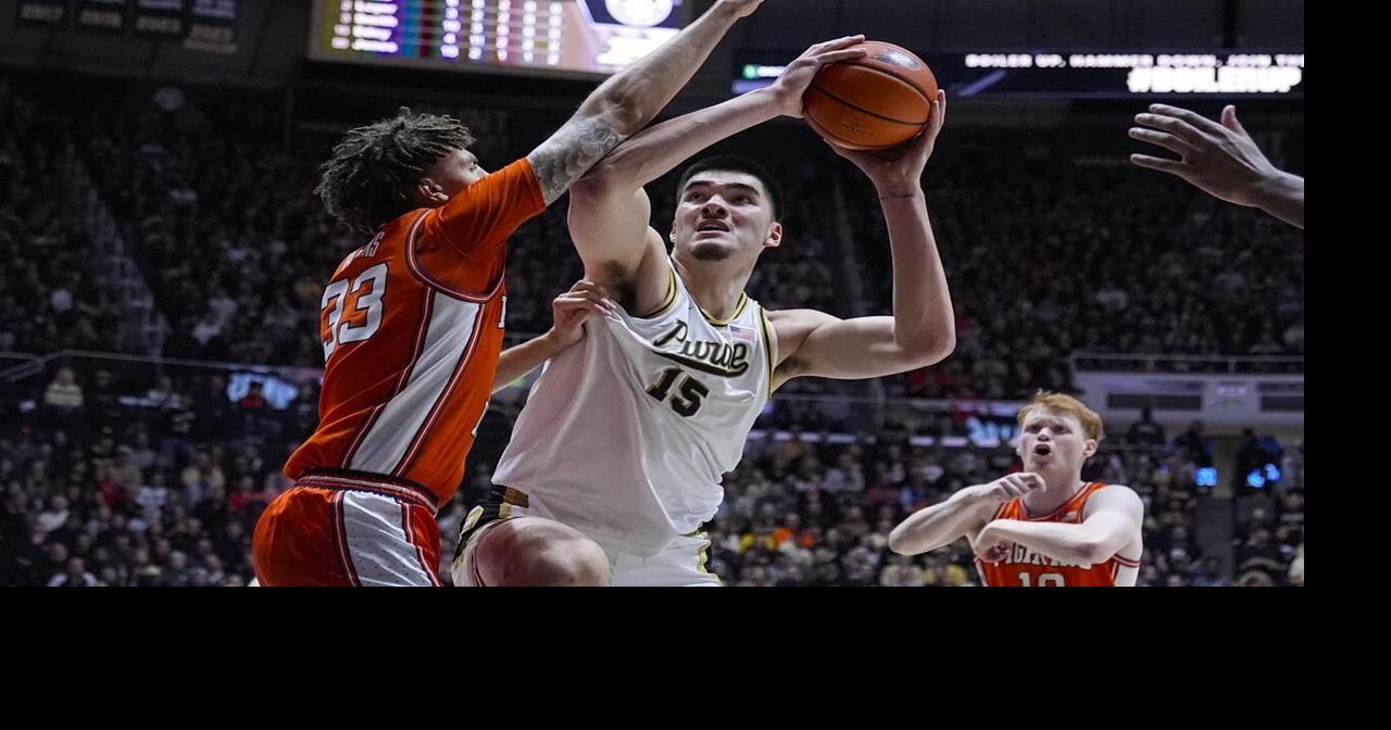 Kaufman-Renn scores 23 points to help top-ranked Purdue hold off No. 9 Illinois, 83-78