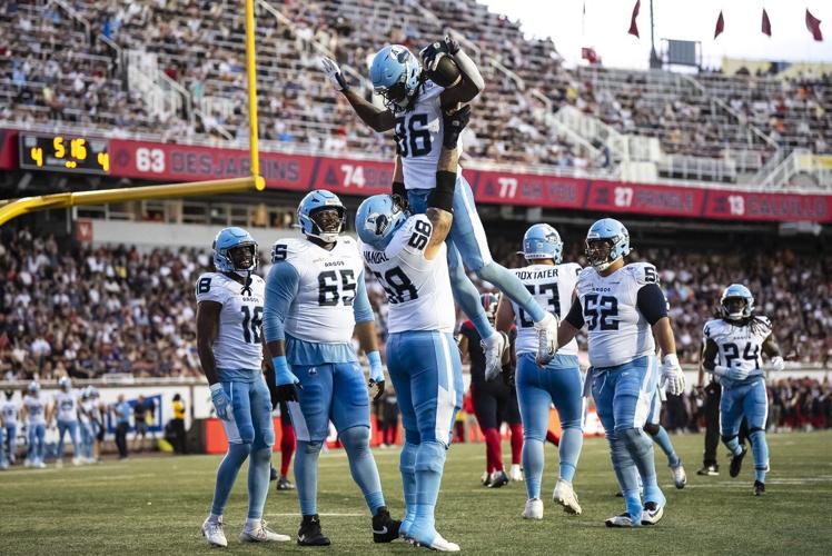 Head injury sidelines receiver Coxie for Argos home game versus B.C. Lions