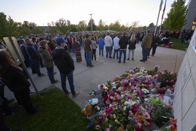 Hundreds mourn outside school for students and coach killed in Ontario crash