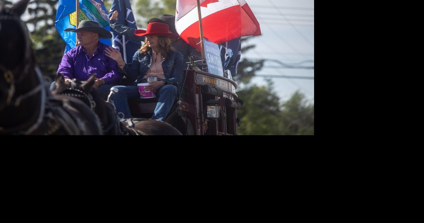 Canada, Alberta flags fly high at town parade amid separatism debate