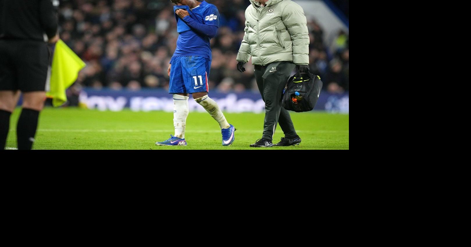 Chelsea forward Gittens out long-term with torn hamstring