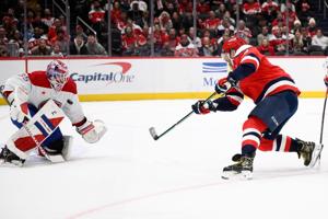 McMichael scores in OT to lift Capitals to 3-2 come-from-behind win over Canadiens
