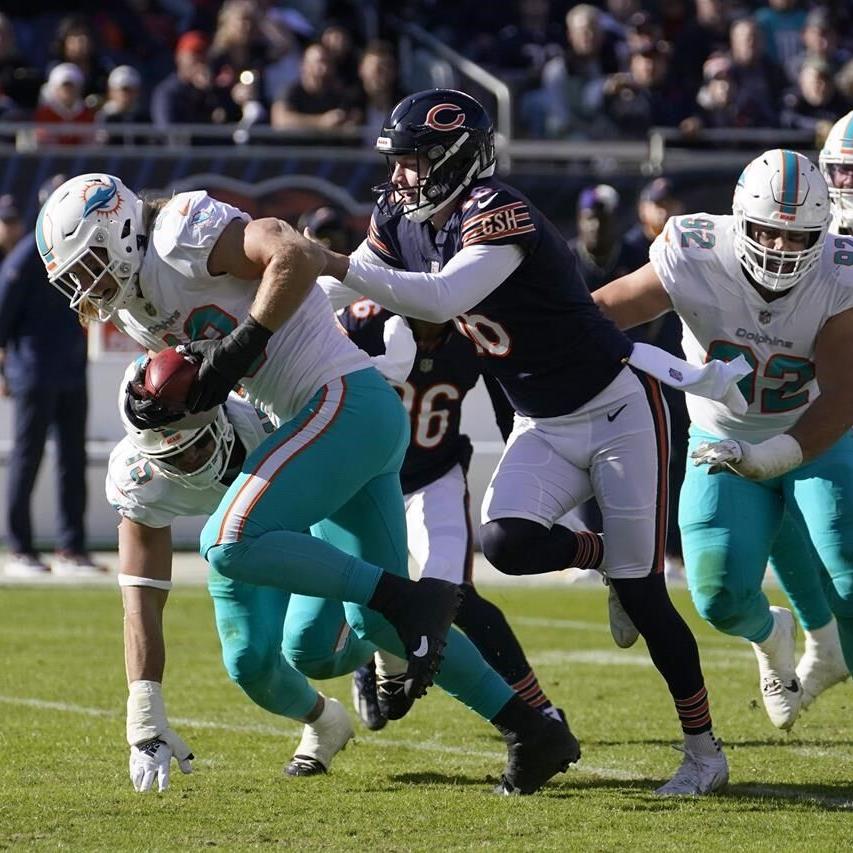 Tua, Dolphins outlast Bears on Fields' record rushing day – KGET 17