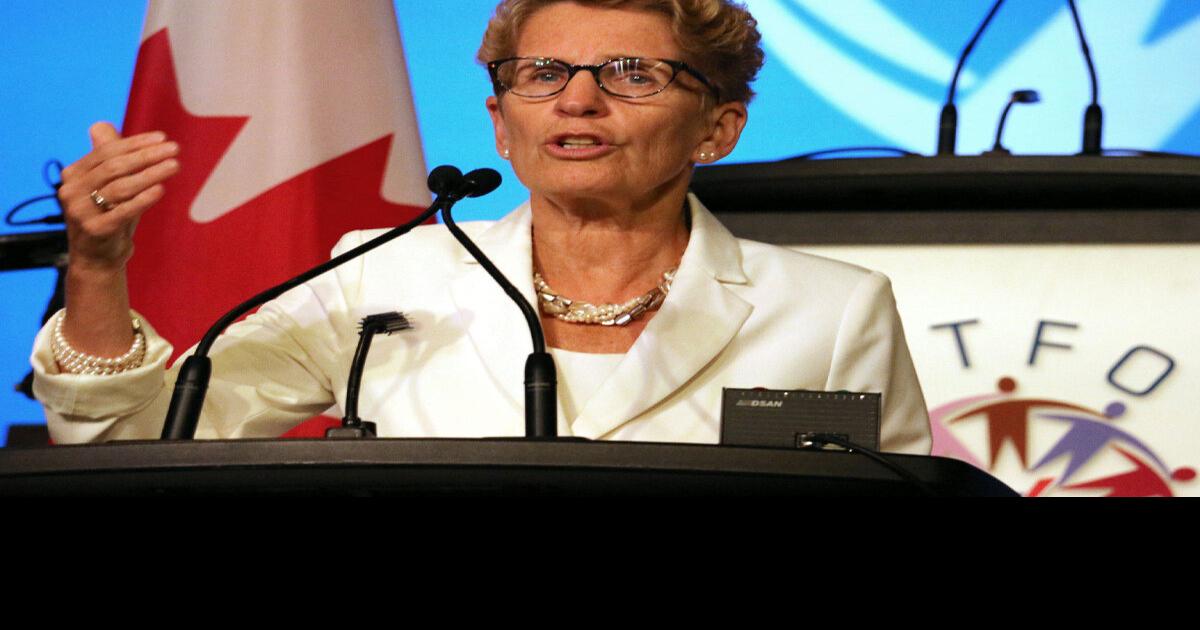 Kathleen Wynne announces annual 100M investment in small towns