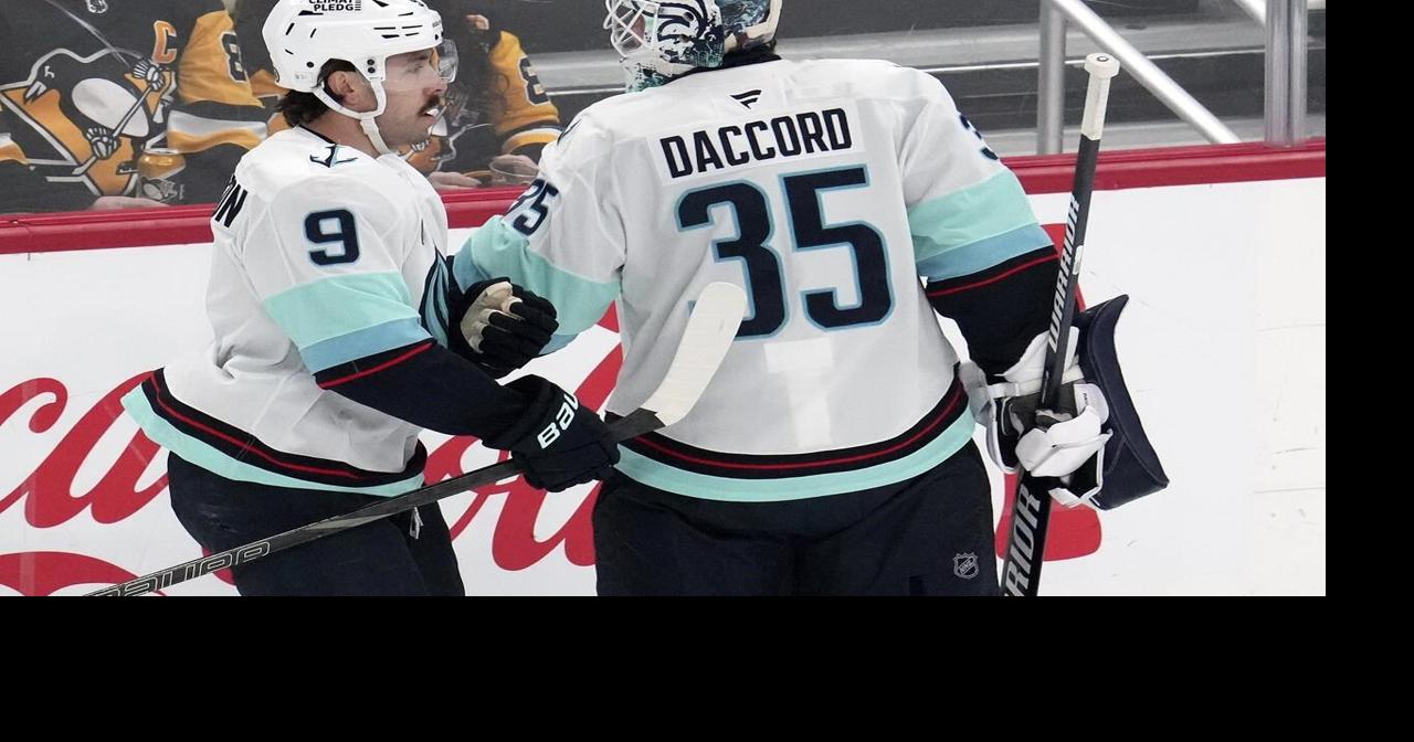 Oleksiak and Tolvanen score during third-period rally as Kraken stun reeling Penguins 4-2