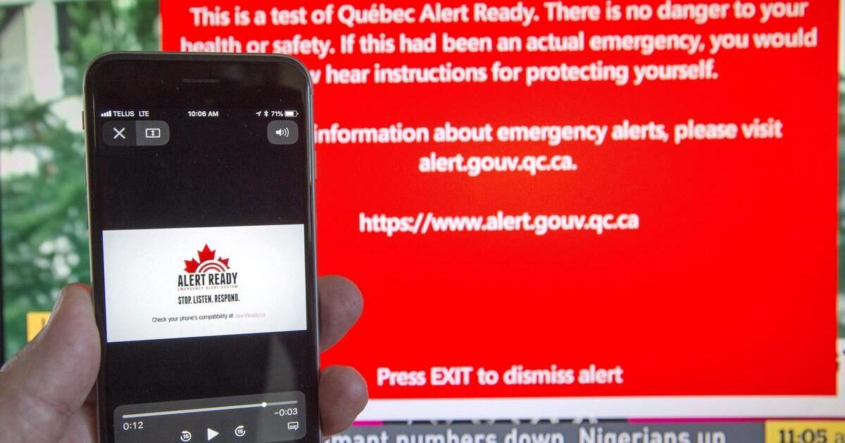 Alert Ready system to be tested across Canada for second time