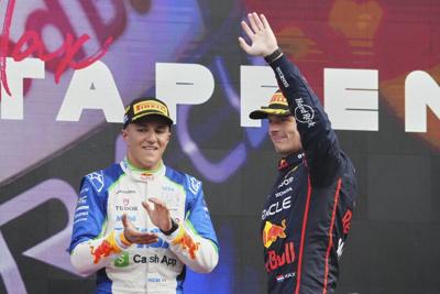 Isack Hadjar 'over the moon' with first F1 podium which boosts his case for a Red Bull seat