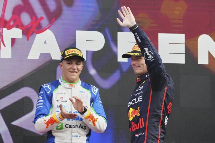 Isack Hadjar 'over the moon' with first F1 podium which boosts his case for a Red Bull seat