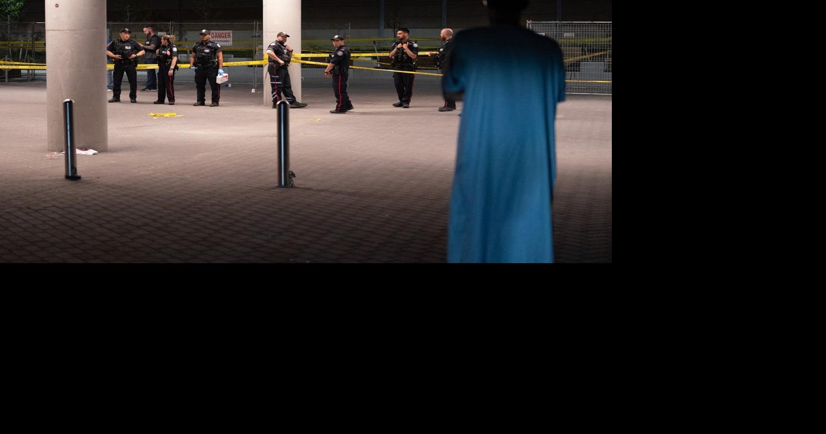 Three suspects wanted after Toronto shooting leaves one dead, five injured