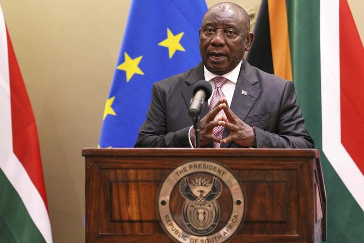 South Africa’s leader aims to salvage relationship with Trump in White House visit