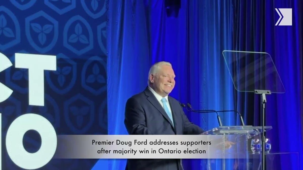 Ontario election live: Ford, PC party win majority