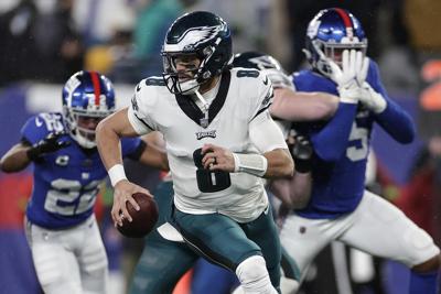 Eagles complete late-season collapse, finish 1-5 stretch with 27-10 loss to New York Giants