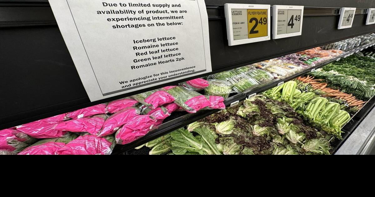 Lettuce prices are up — way up. Here’s the culprit