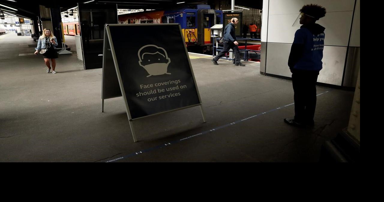 Face coverings to be mandated on public transport in England