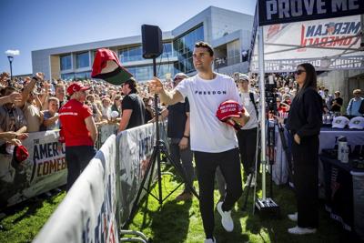 Conservative activist Charlie Kirk assassinated at Utah university; shooter still at large