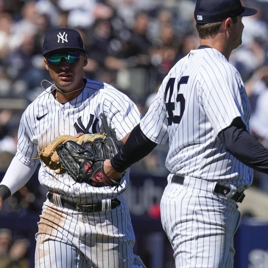 Volpe kisses pinstripes in Yanks debut, 5-0 win over Giants