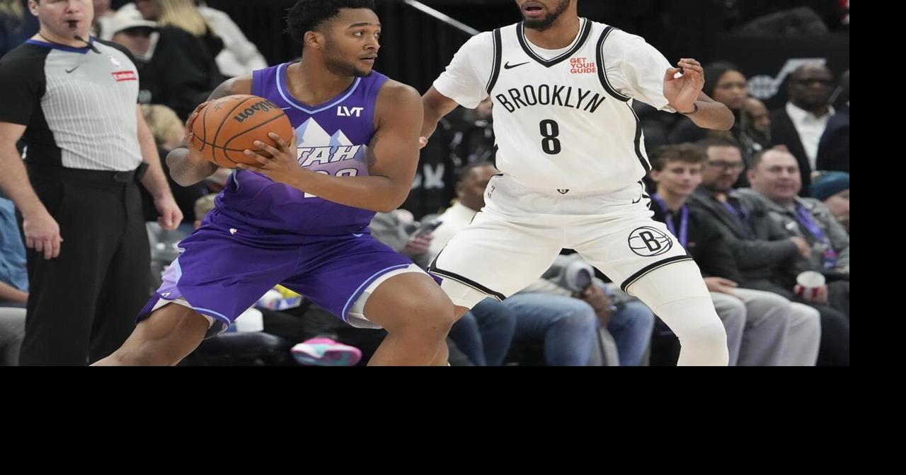 Isaiah Collier's late layup in OT lifts the Jazz over the Nets 112-111