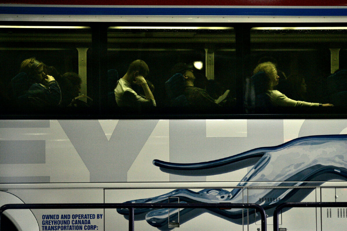 Erratic man causes Greyhound bus to pull over near Calgary