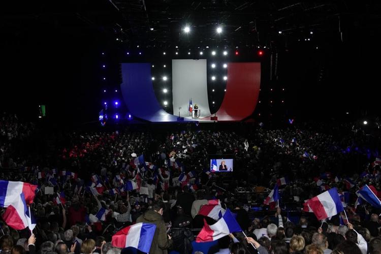 Paris Conservative Rally French conservative Pécresse holds big presidential rally