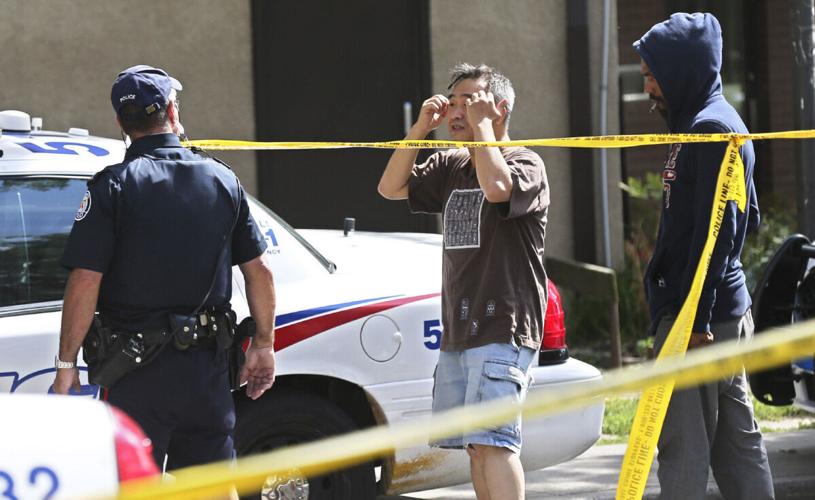 Double stabbing leaves one in life-threatening condition
