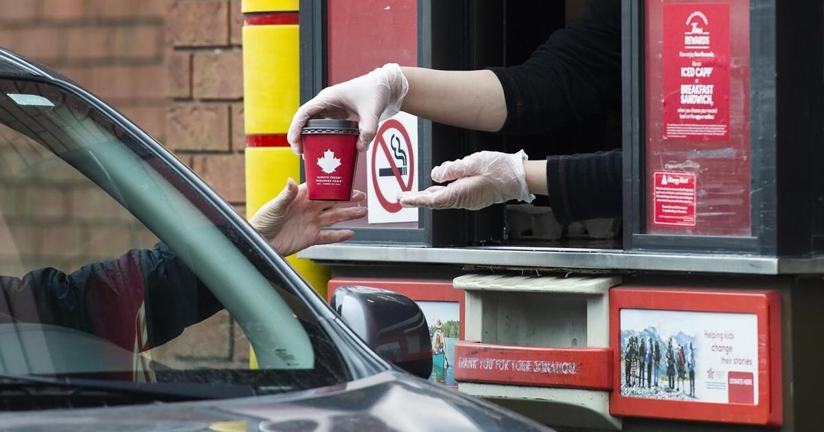 Tim Hortons sales fall by one-third as RBI feels the pain of pandemic