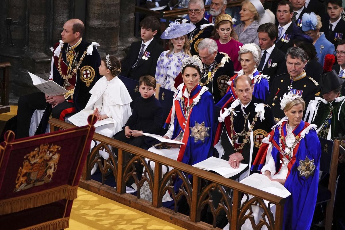 Here s where Harry and others sat during King Charles s coronation